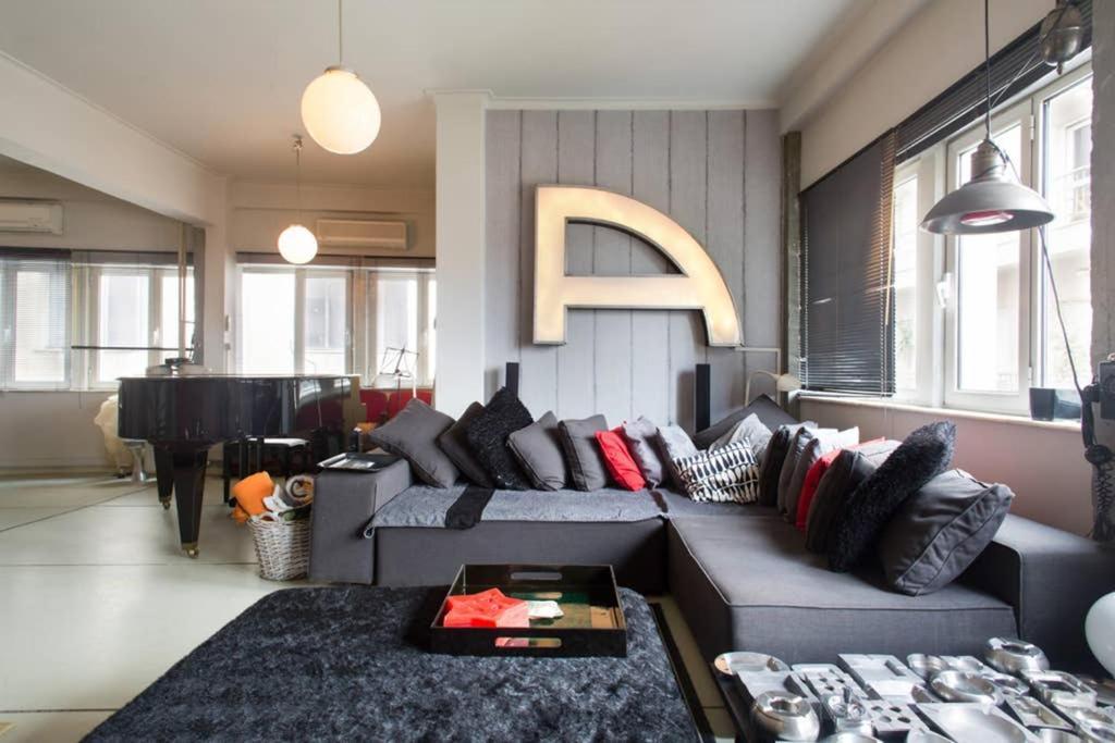 Athens Designer'S Loft Downtown Lejlighed Eksteriør billede